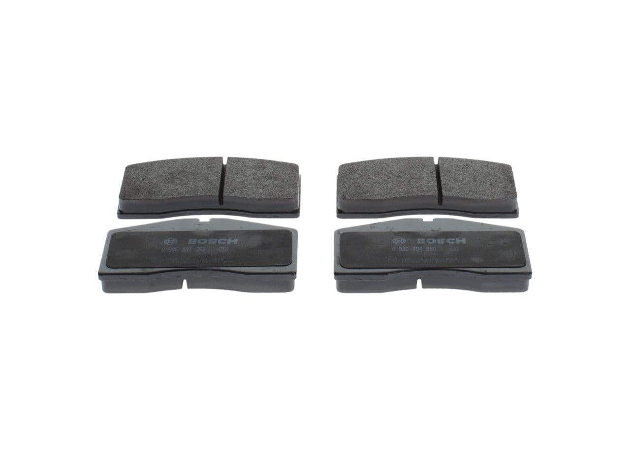 set placute frana,frana disc BOSCH 0 986 494 950