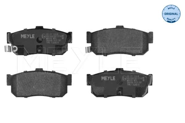 set placute frana,frana disc MEYLE -ORIGINAL: True to OE. 025 217 1316/W