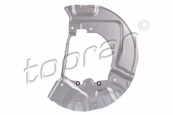 protectie stropire,disc frana TOPRAN 503 008