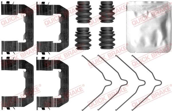 Set accesorii, placute frana QUICK BRAKE 109-0103