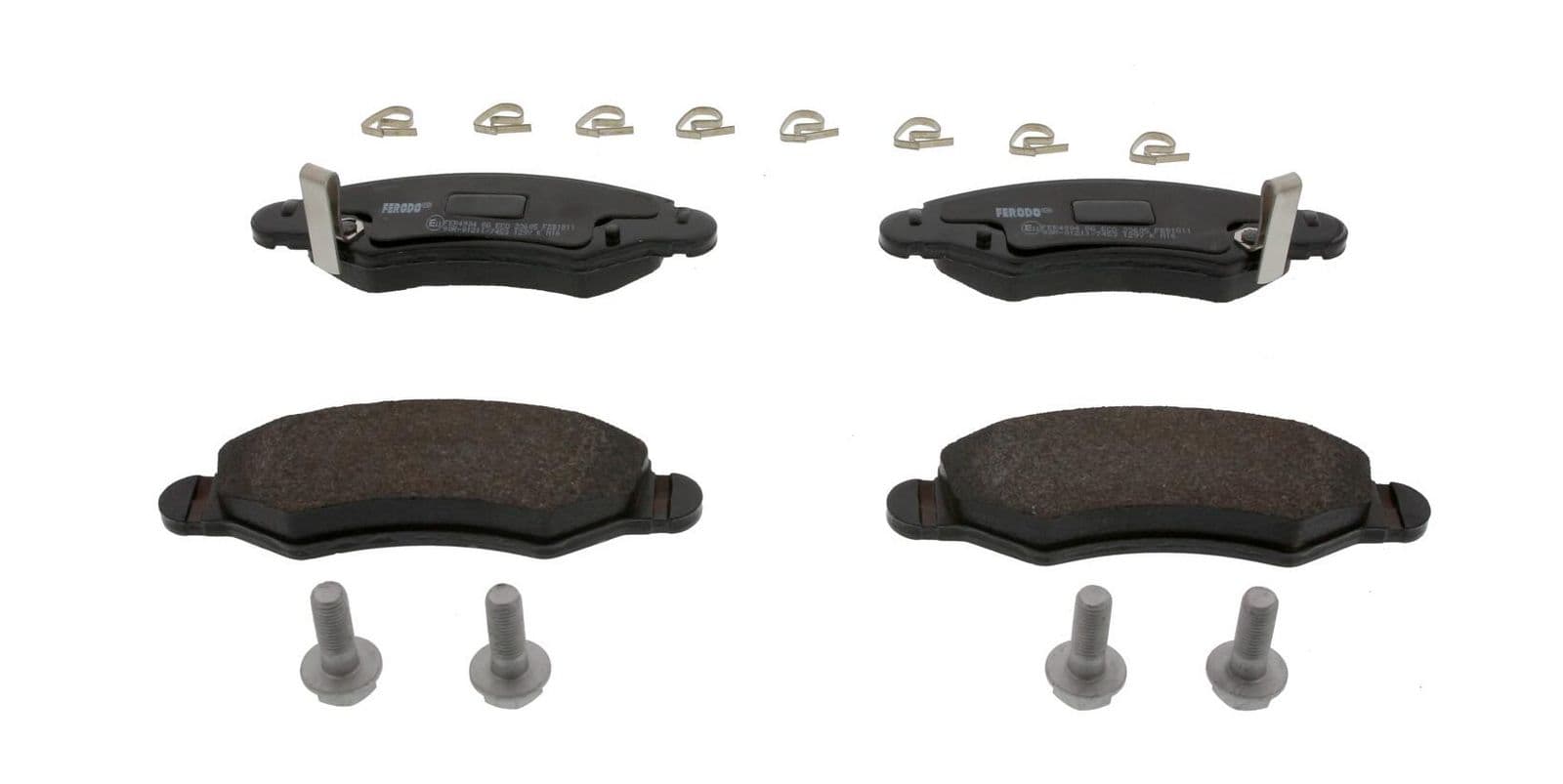 set placute frana,frana disc FERODO FDB1811