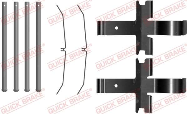 Set accesorii, placute frana QUICK BRAKE 109-0081