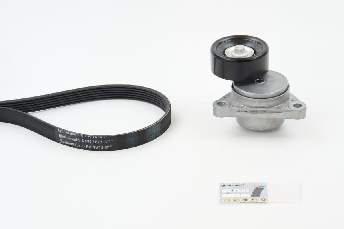 Set curea transmisie cu caneluri CONTINENTAL CTAM 6PK1873K5