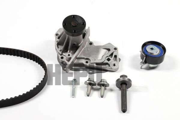 Set pompa apa + curea dintata HEPU PK02552
