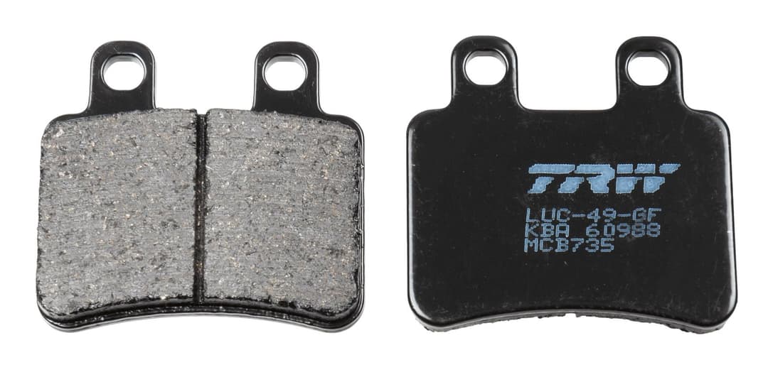 set placute frana,frana disc TRW MCB735