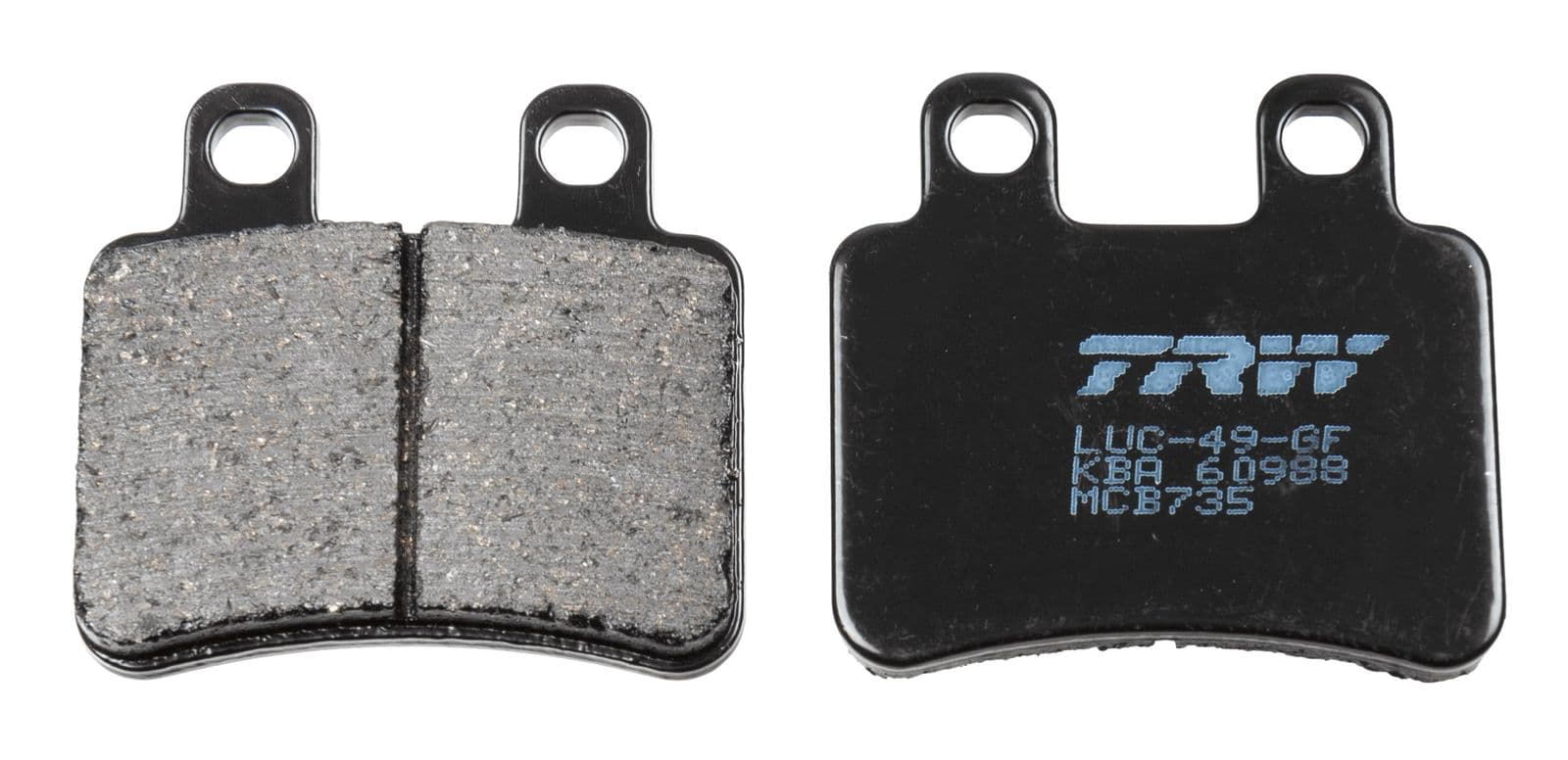 set placute frana,frana disc TRW MCB735