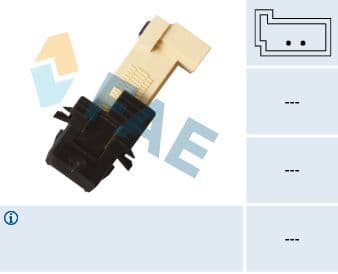 Comutator lumini frana FAE 24998