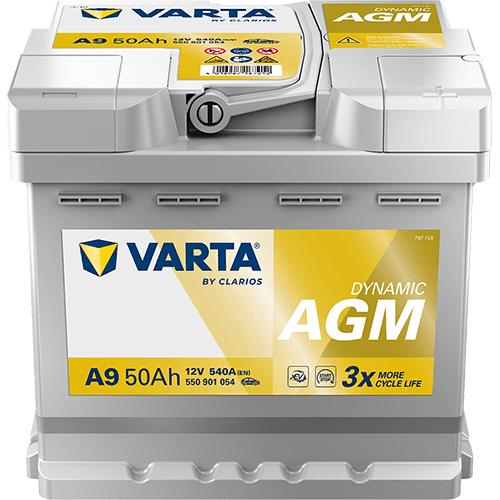 Baterie de pornire VARTA 550901054K262