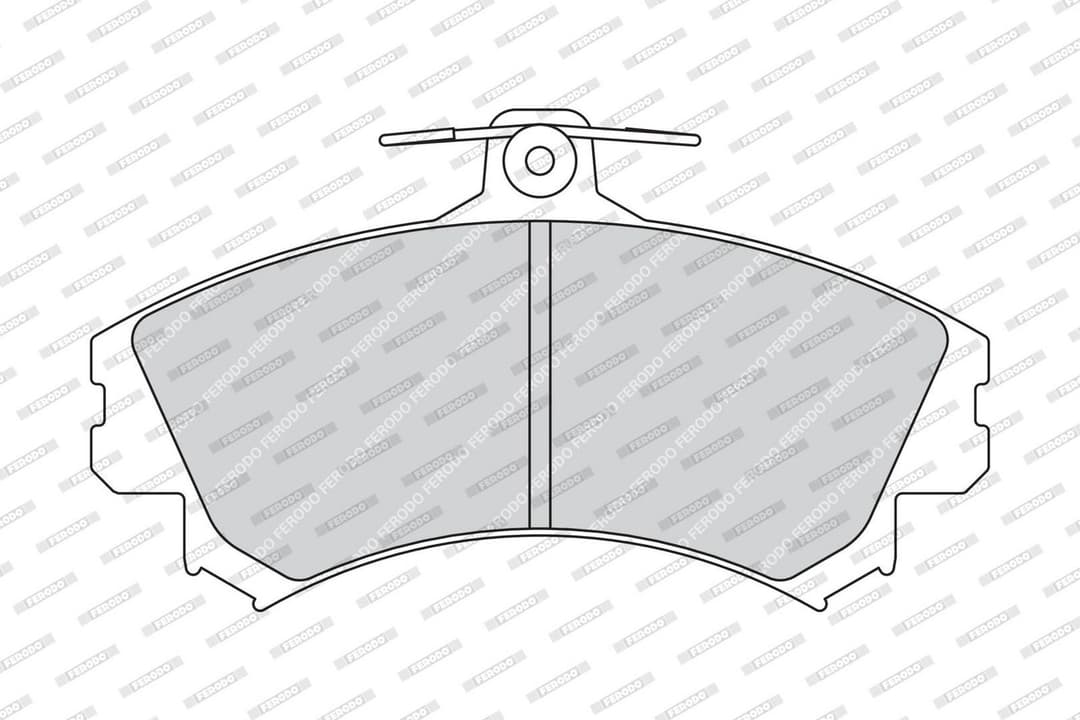 set placute frana,frana disc FERODO FDB1738