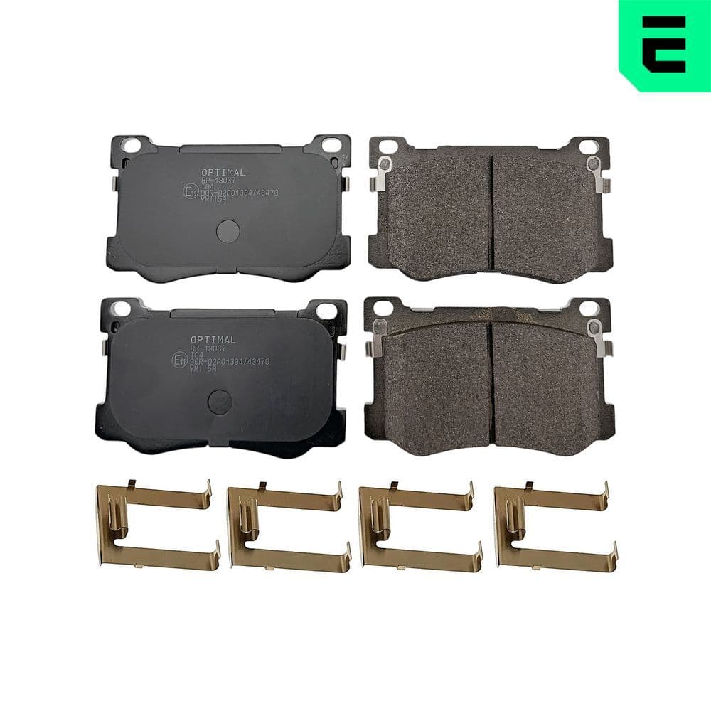 set placute frana,frana disc OPTIMAL BP-13067