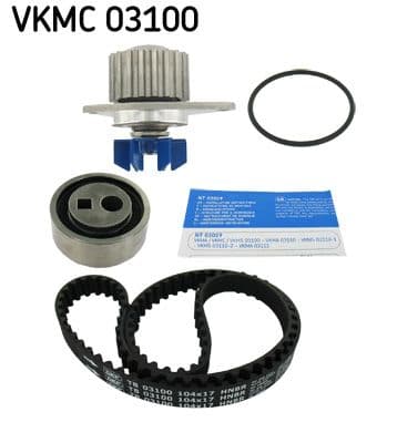 Set pompa apa + curea dintata SKF VKMC 03100