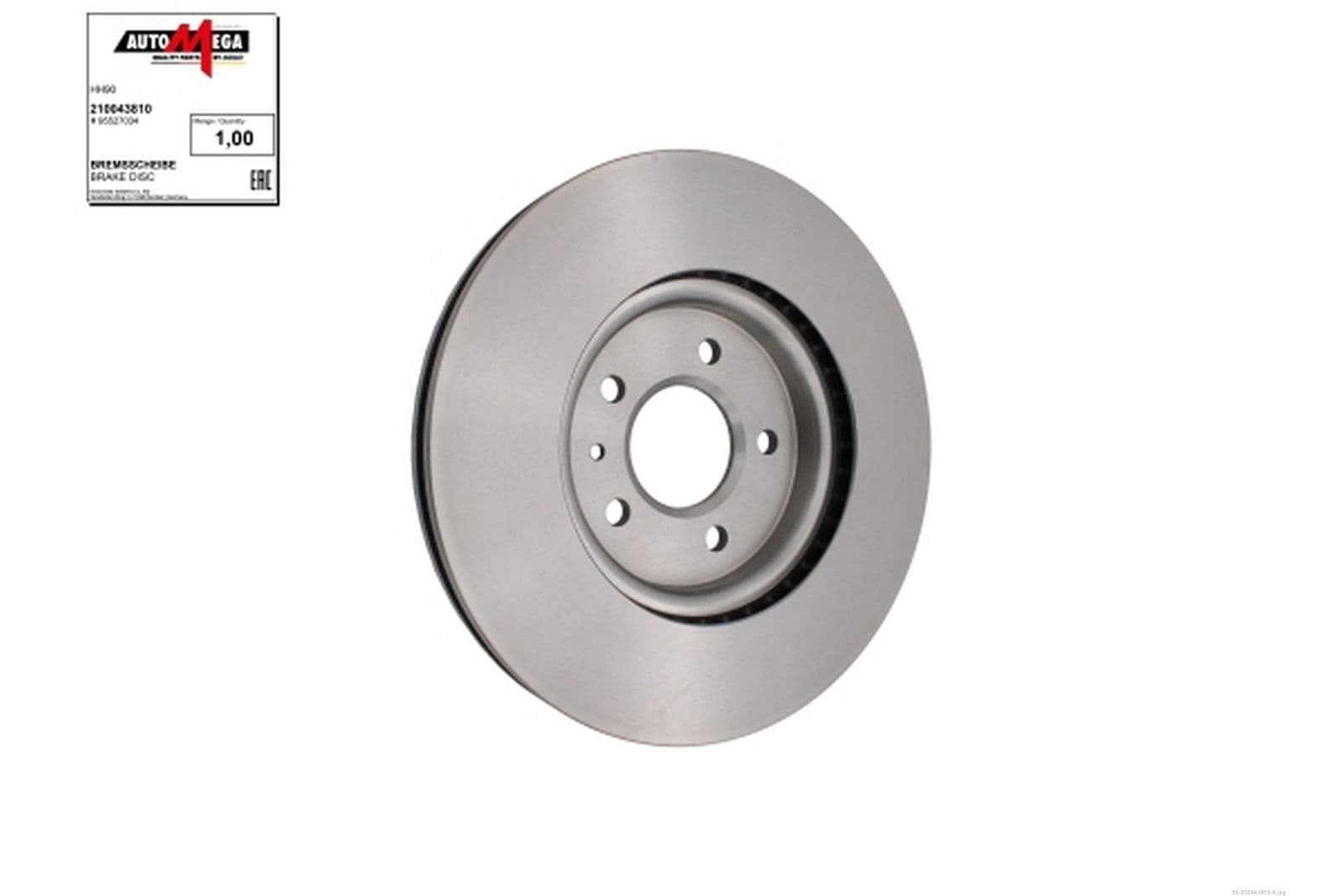 Disc frana AUTOMEGA 210043810