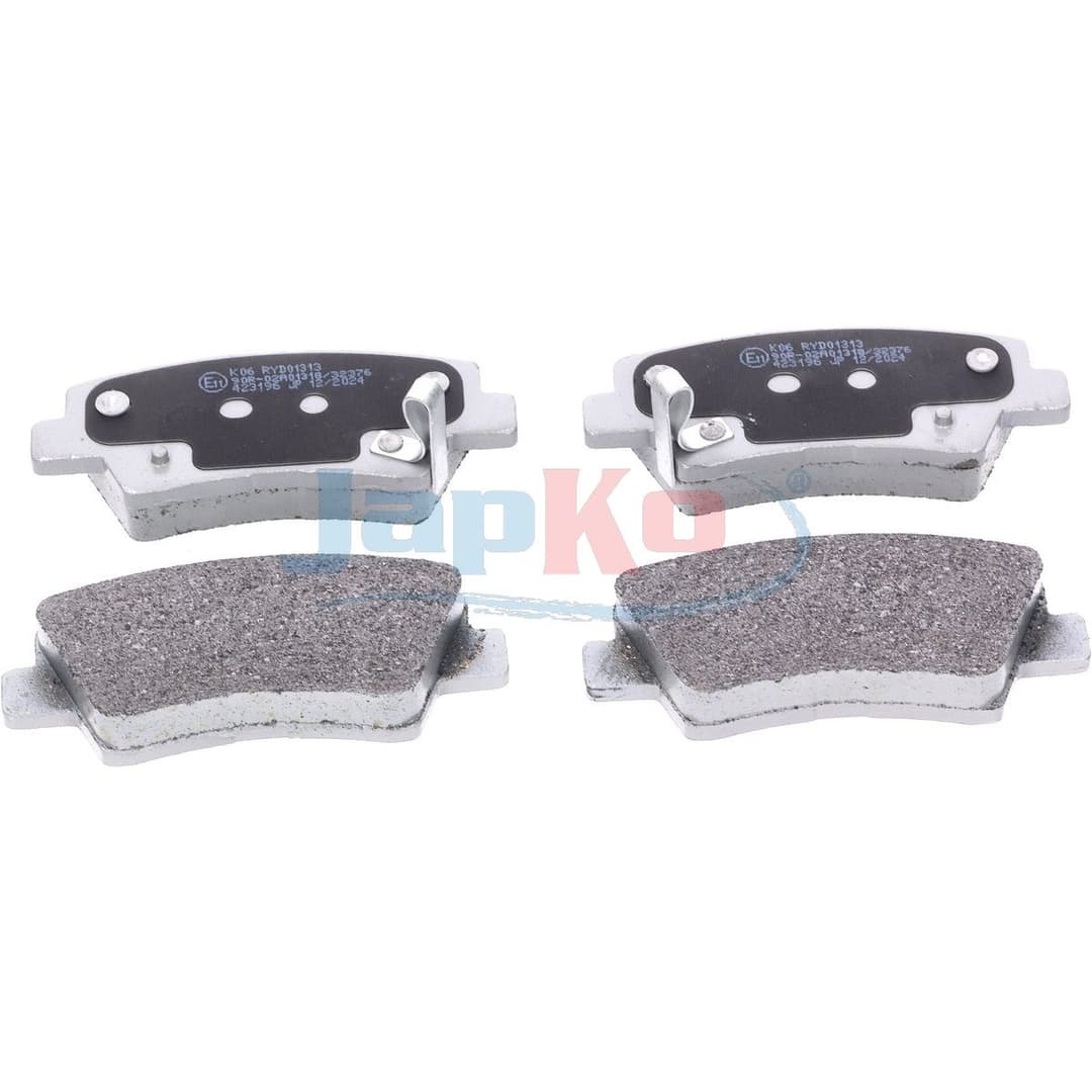 set placute frana,frana disc JAPKO 51K06
