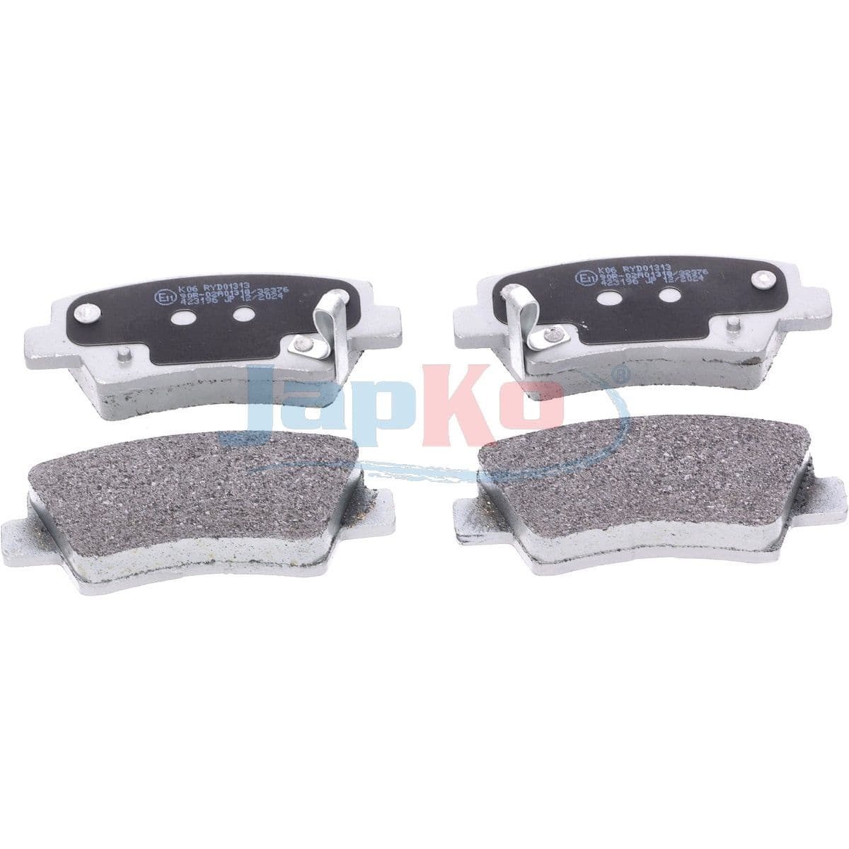 set placute frana,frana disc JAPKO 51K06