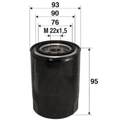 Filtru ulei VALEO 586006