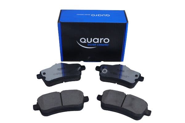set placute frana,frana disc QUARO SILVER CERAMIC QP8827C