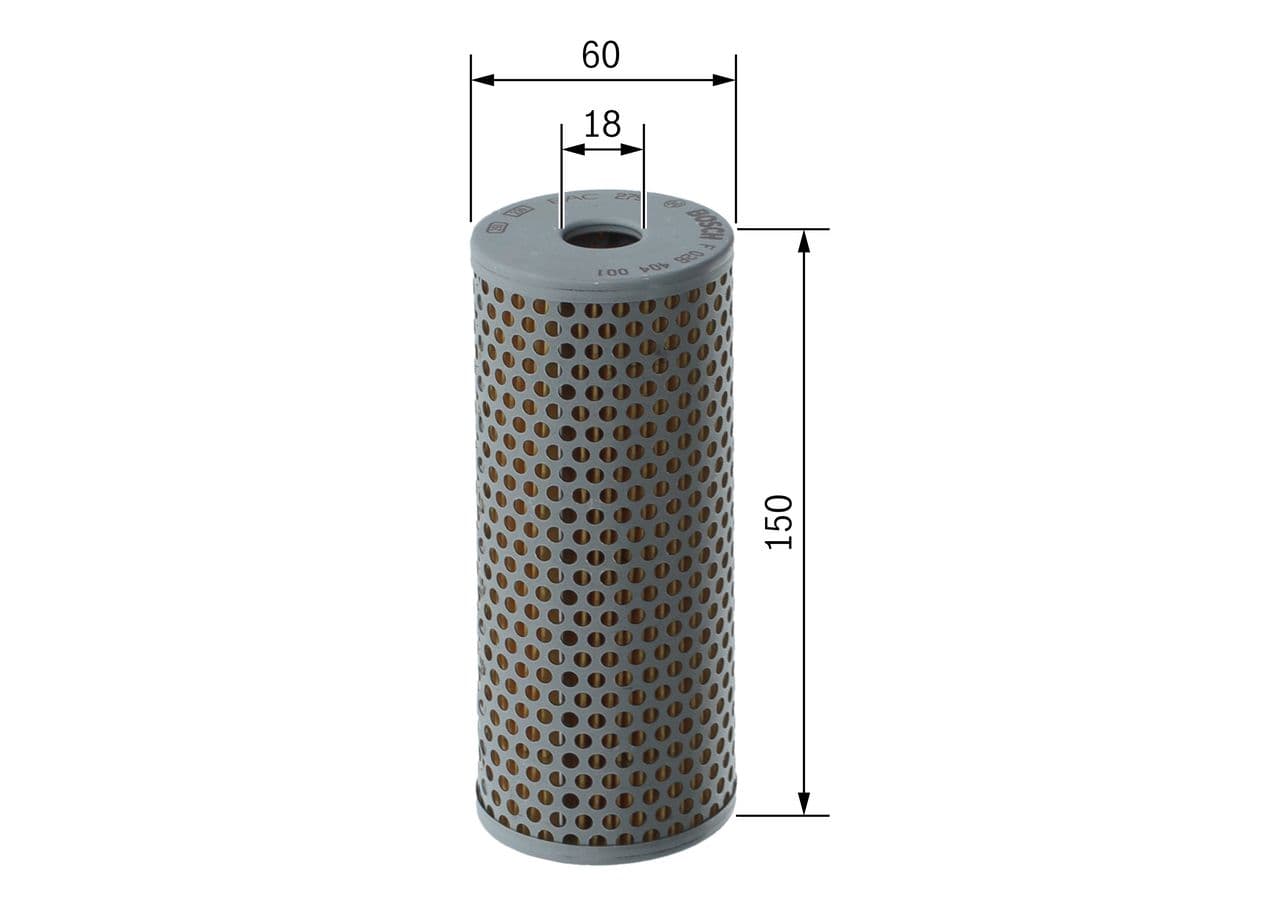 Filtru hidraulic, sistem directie BOSCH F 026 404 001