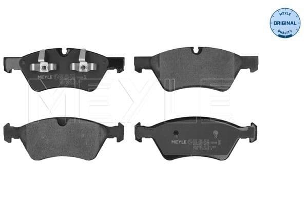 set placute frana,frana disc MEYLE -ORIGINAL: True to OE. 025 239 2221
