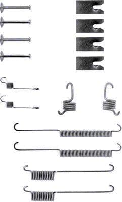 Set accesorii, sabot de frana TEXTAR 97009200