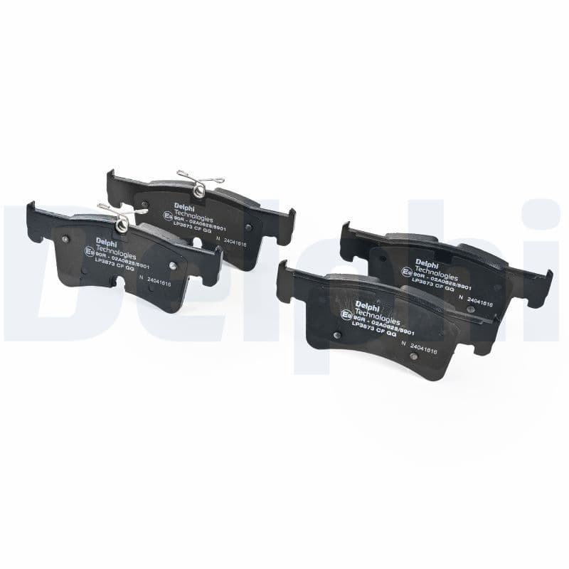 set placute frana,frana disc DELPHI LP3873
