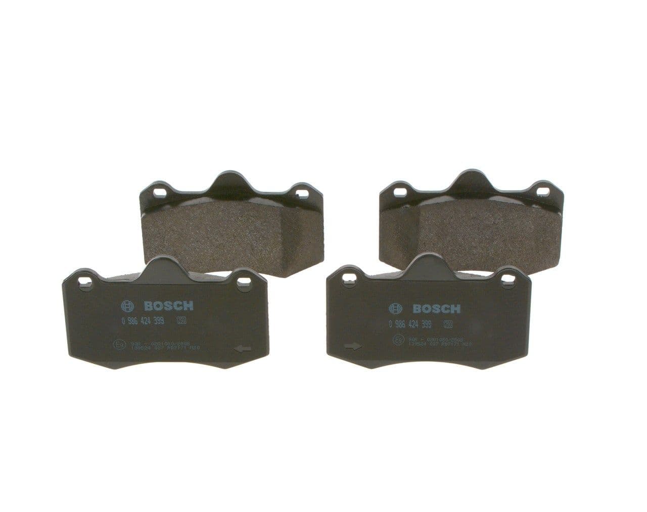 set placute frana,frana disc BOSCH 0 986 424 399