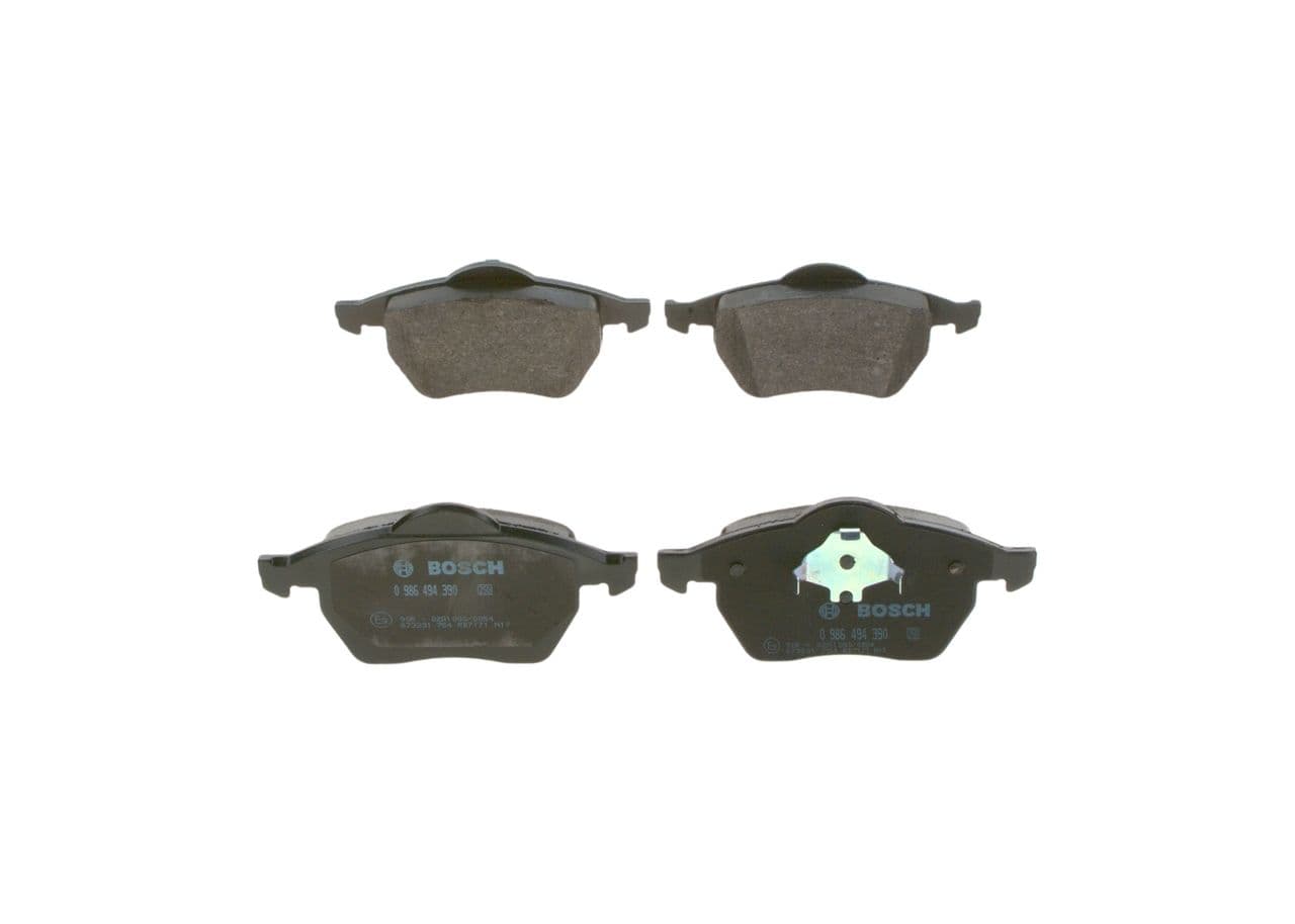 set placute frana,frana disc BOSCH 0 986 494 390