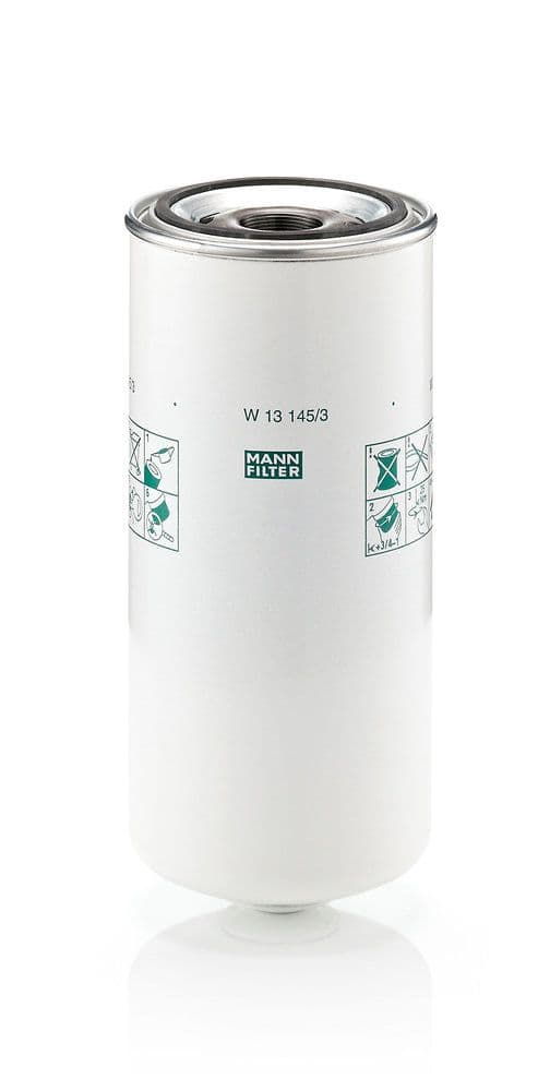 Filtru hidraulic, cutie de viteze automata MANN-FILTER W 13 145/3