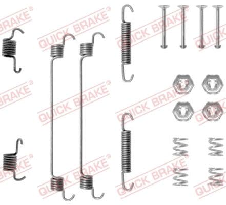 Set accesorii, sabot de frana QUICK BRAKE 105-0657