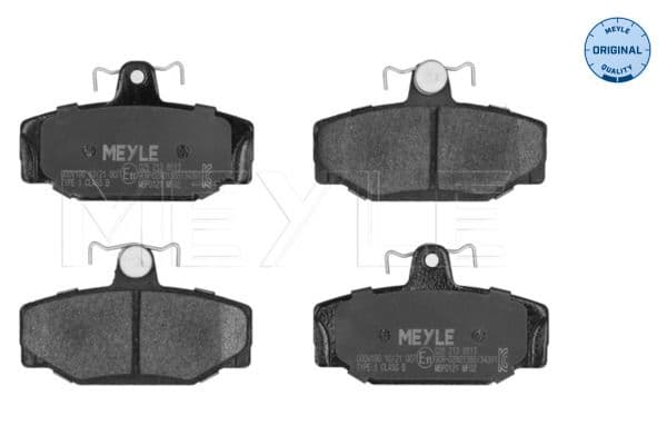 set placute frana,frana disc MEYLE -ORIGINAL: True to OE. 025 213 8513