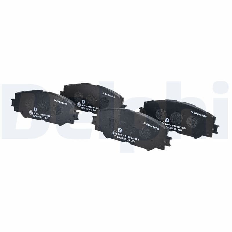 set placute frana,frana disc DELPHI LP2002