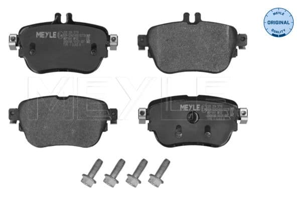set placute frana,frana disc MEYLE -ORIGINAL: True to OE. 025 224 3716