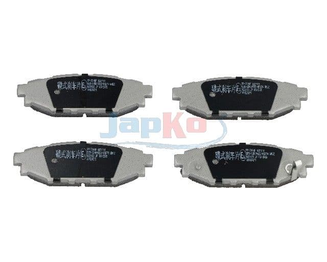 set placute frana,frana disc JAPKO 51704