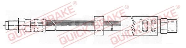 Furtun frana QUICK BRAKE 32.988