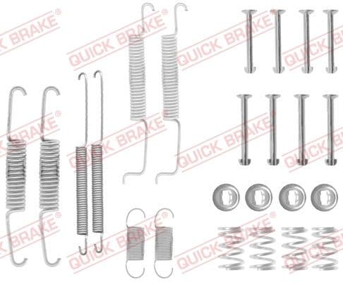 Set accesorii, sabot de frana QUICK BRAKE 105-0569