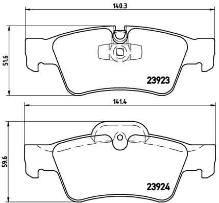 set placute frana,frana disc BREMBO PRIME LINE P 50 064