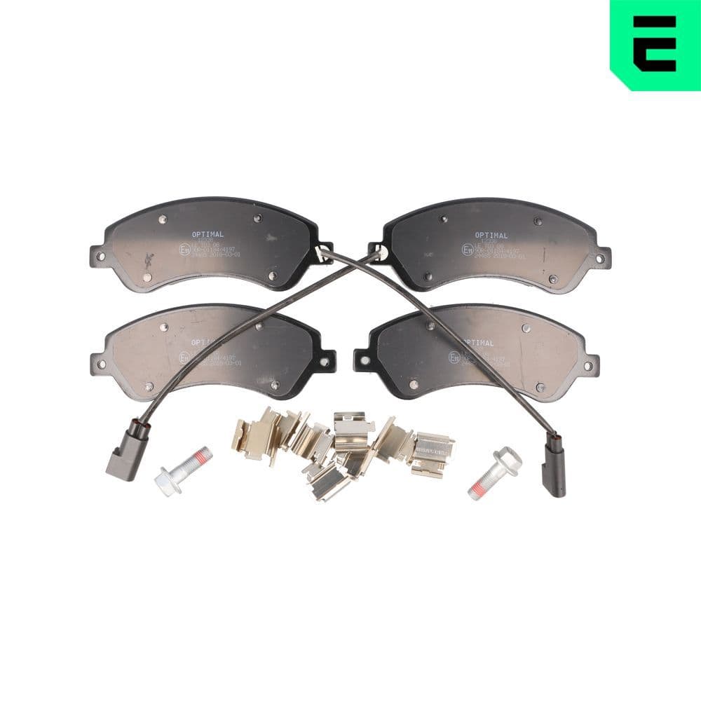 set placute frana,frana disc OPTIMAL BP-12338