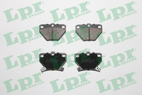 set placute frana,frana disc LPR 05P836