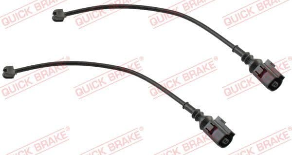senzor de avertizare,uzura placute de frana QUICK BRAKE WS 0230 A