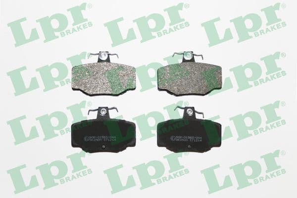 set placute frana,frana disc LPR 05P387