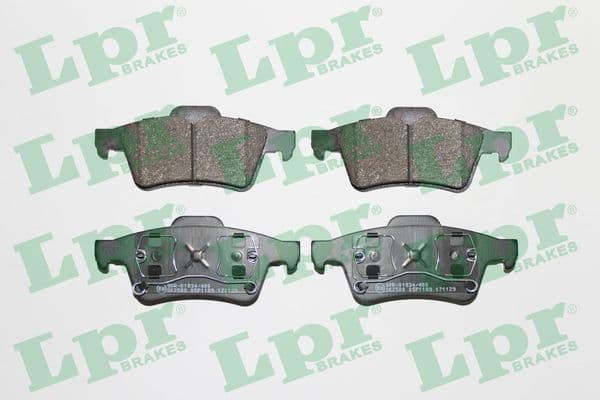 set placute frana,frana disc LPR 05P1189