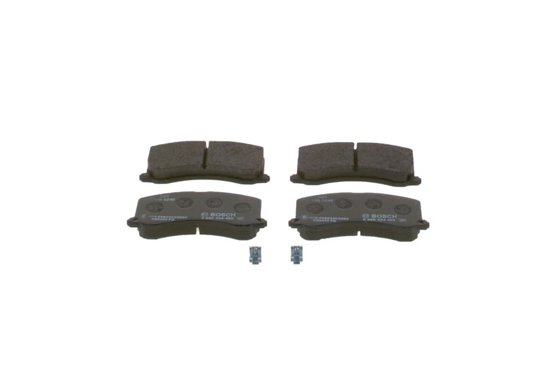 set placute frana,frana disc BOSCH 0 986 424 465