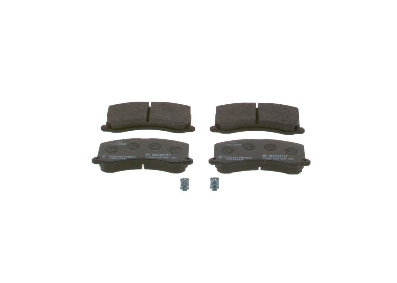set placute frana,frana disc BOSCH 0 986 424 465