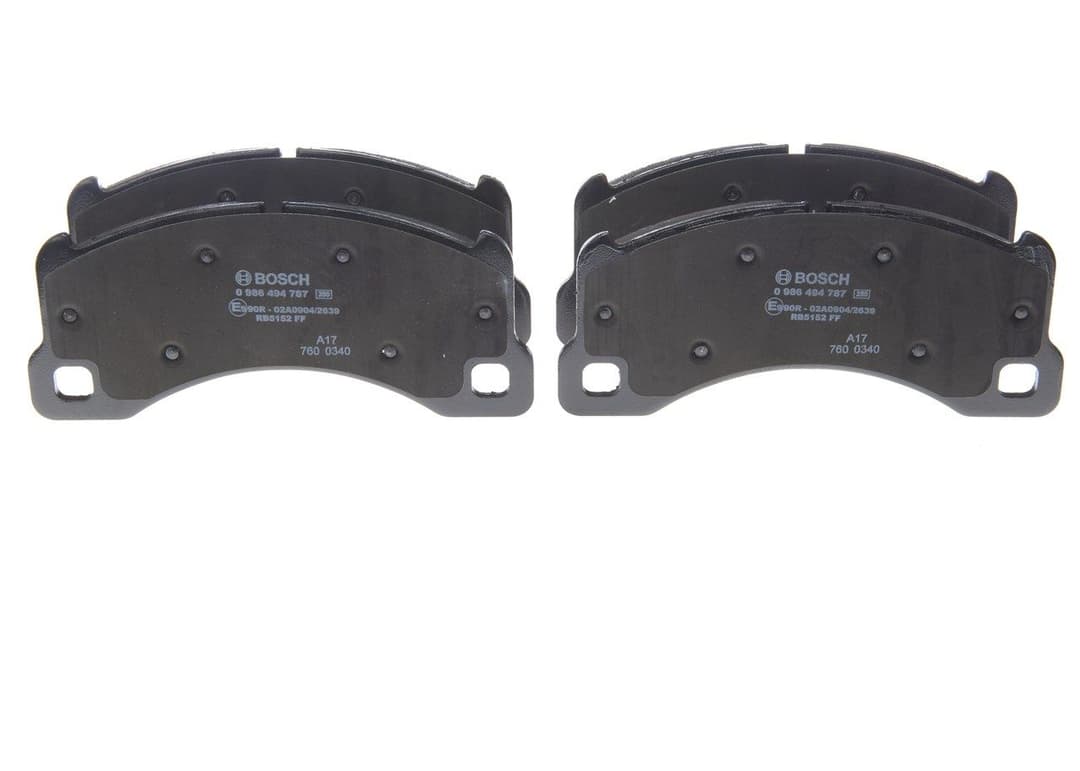 set placute frana,frana disc BOSCH 0 986 494 787