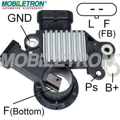 Regulator, alternator MOBILETRON VR-D721