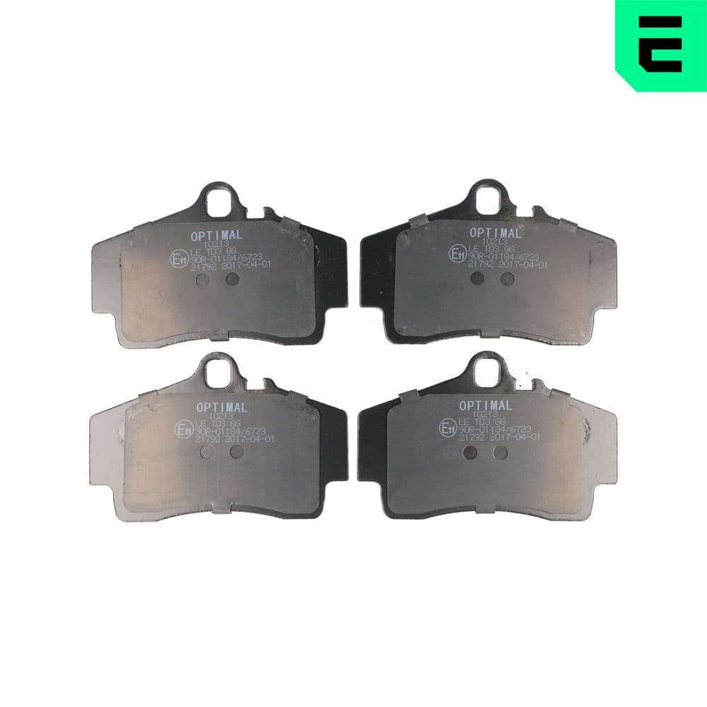 set placute frana,frana disc OPTIMAL BP-10213