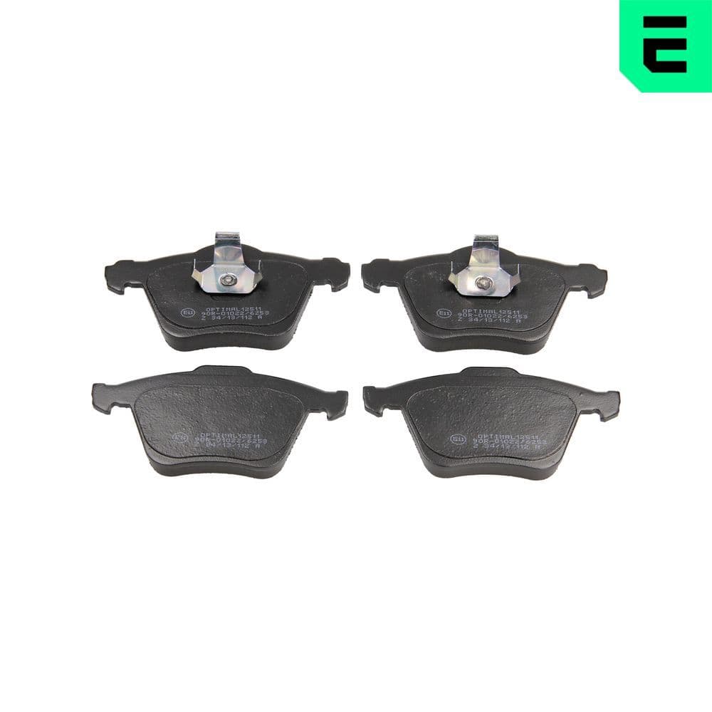 set placute frana,frana disc OPTIMAL BP-12511