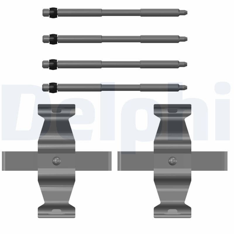 Set accesorii, placute frana DELPHI LX0782