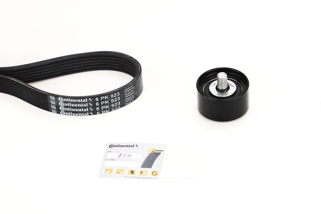 Set curea transmisie cu caneluri CONTINENTAL CTAM 6PK923K1