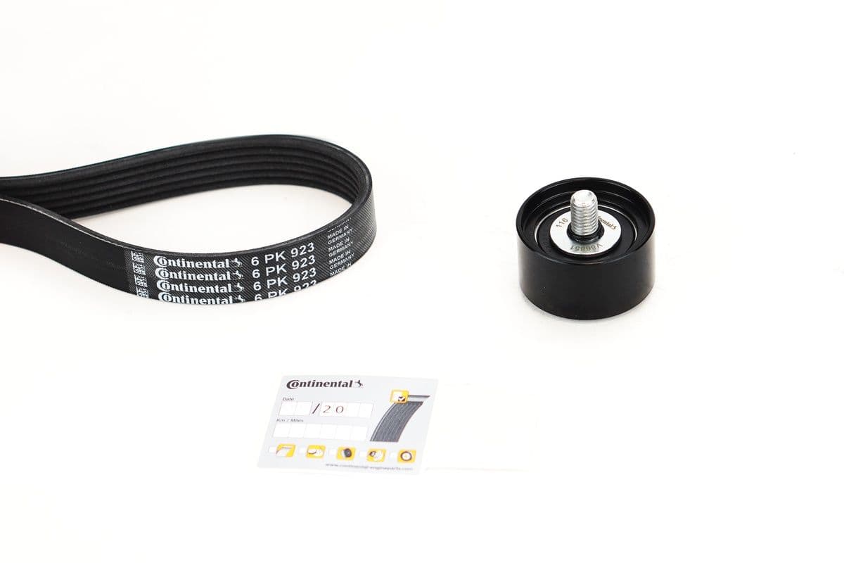 Set curea transmisie cu caneluri CONTINENTAL CTAM 6PK923K1