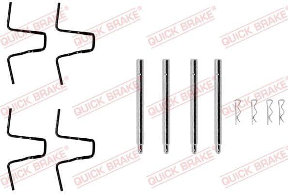 Set accesorii, placute frana QUICK BRAKE 109-0978